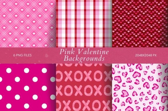 Designing with Romance: Using Pink Valentine Backgrounds