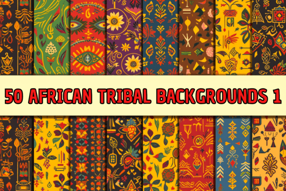 Exploring 50 African Tribal Backgrounds 1: A Designer's Guide