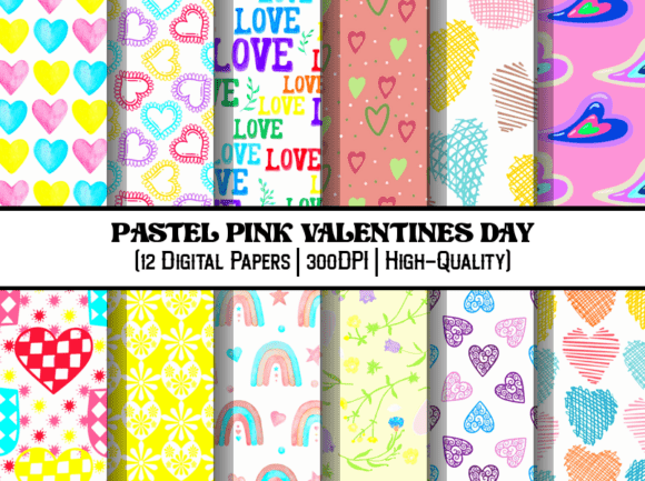 Pastel Pink Valentine's Day Backgrounds: Elevate Your Designs