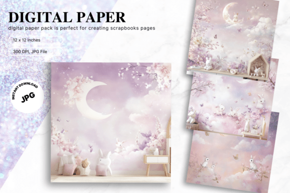 Springtime Versatility: Designing with Easter Bunny Backgrounds
