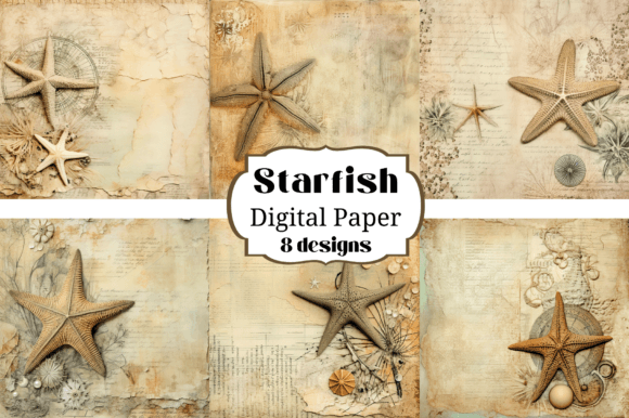 Starfish Watercolor Backgrounds: A Creative's Guide to This Set