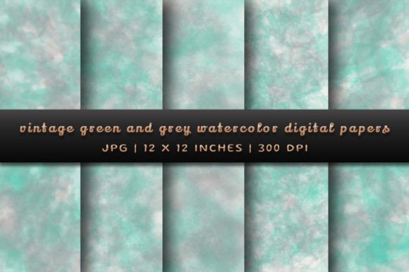 Vintage Green and Grey Backgrounds: A Designer's Secret Weapon